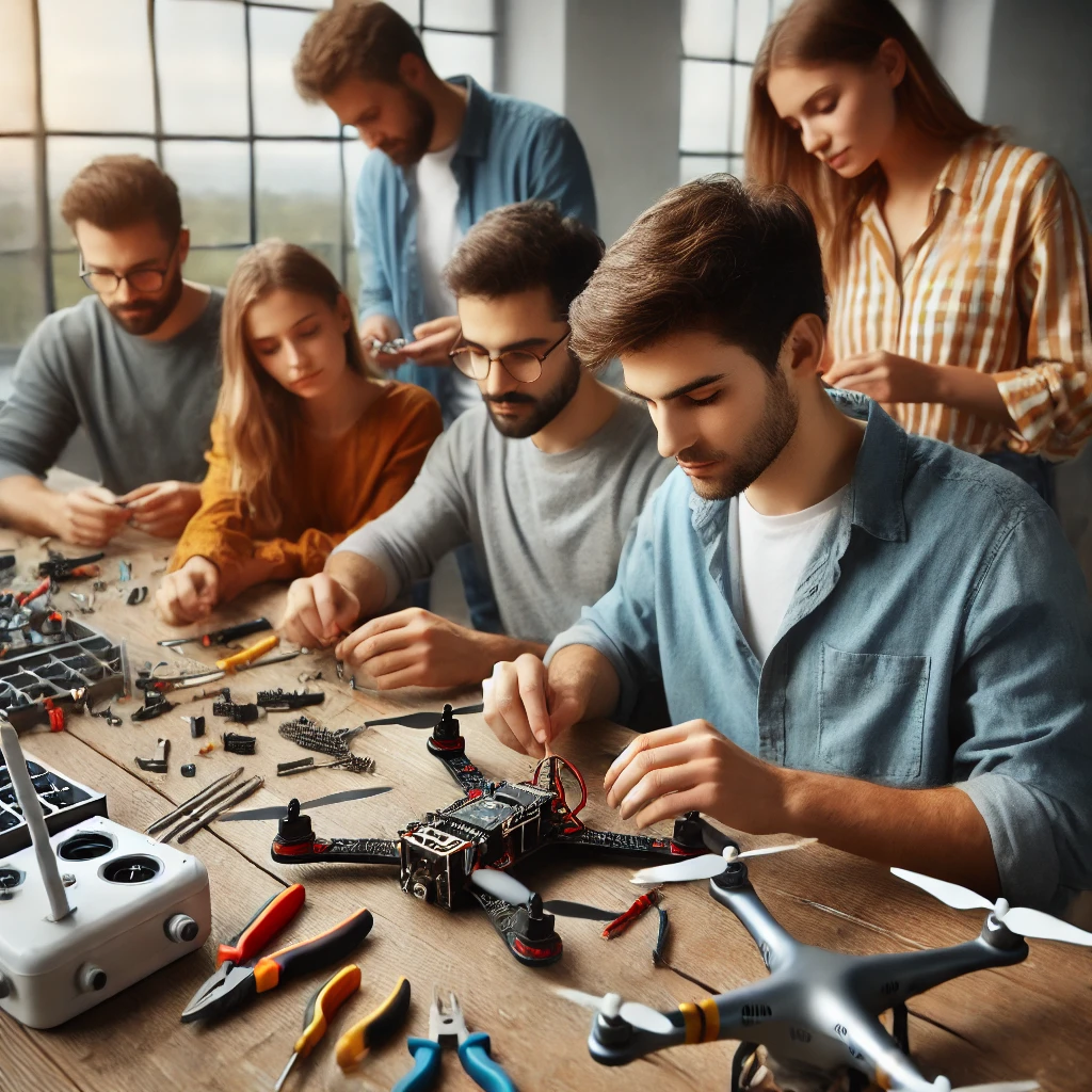 Drone Building Education